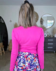 T-shirt en lycra rose fuchsia - 𝐌𝐚𝐫𝐢𝐧𝐚𝟒𝟒𝐟𝐚𝐦𝐢𝐥𝐲