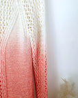 Pull ajouré tie and dye