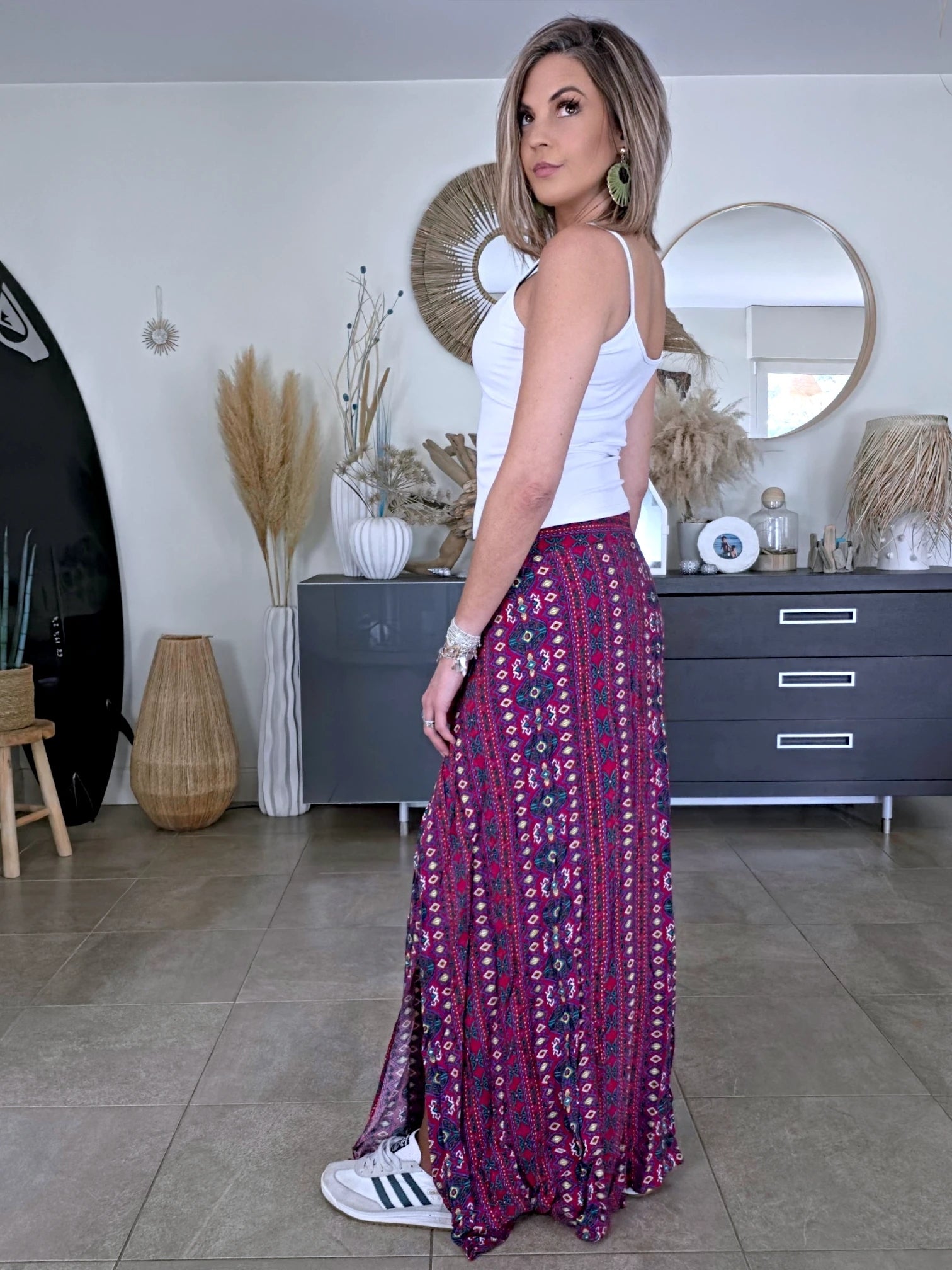 Jupe Bohème-chic