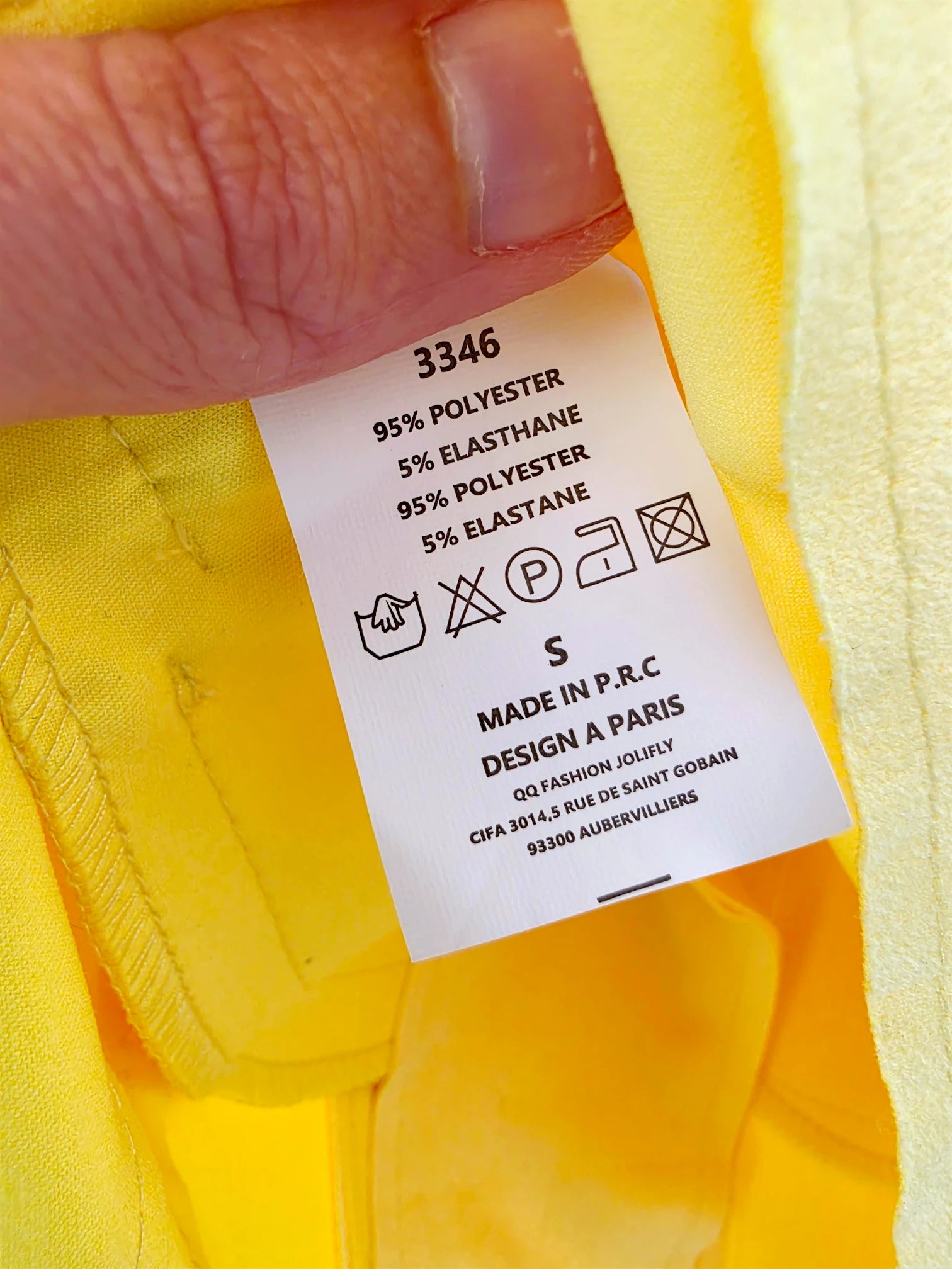 Perfecto suédine jaune fluo