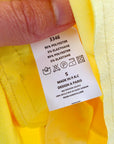 Perfecto suédine jaune fluo