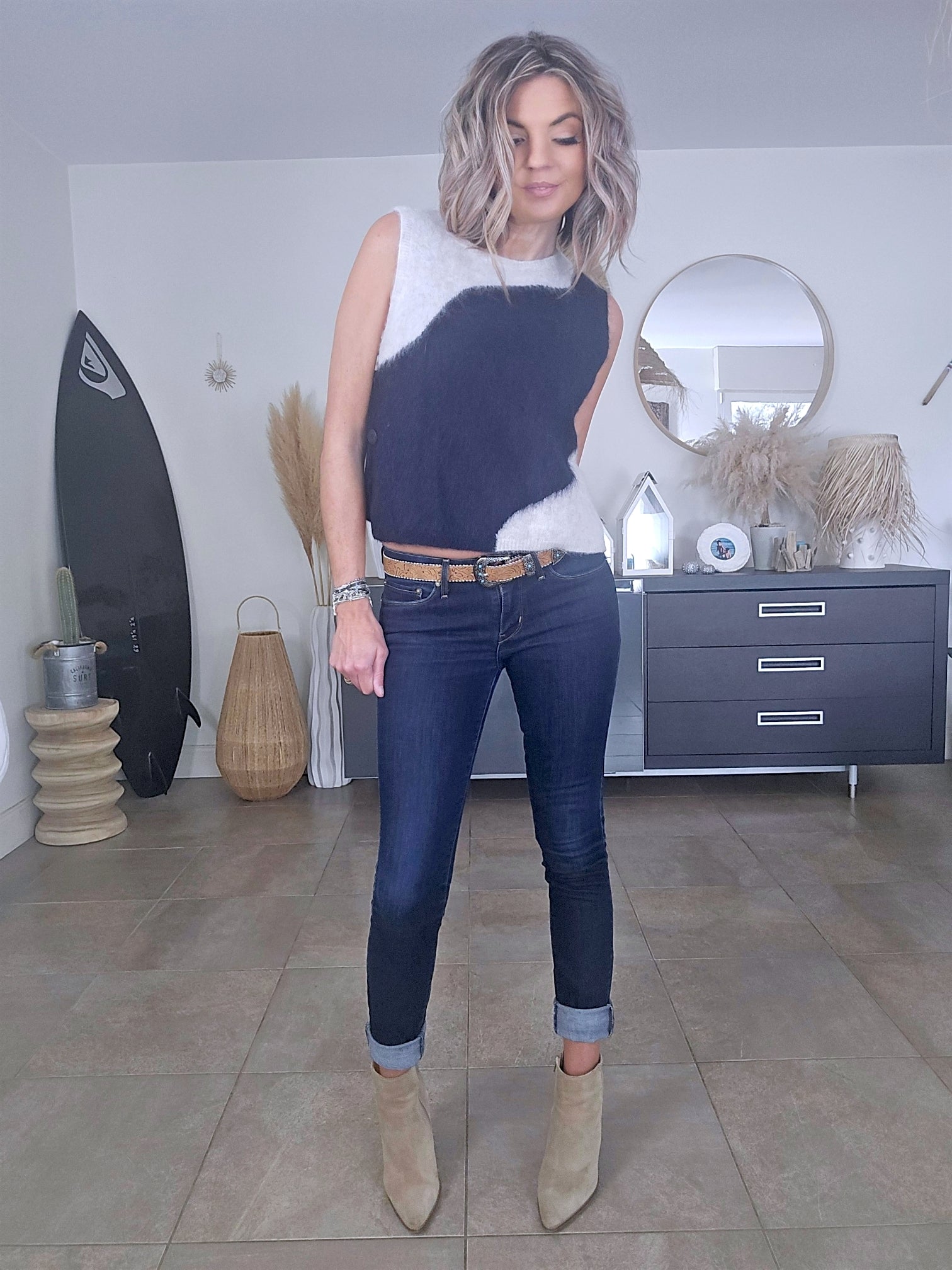Jean brut demi curve - 𝐌𝐚𝐫𝐢𝐧𝐚𝟒𝟒𝐟𝐚𝐦𝐢𝐥𝐲