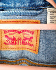 Veste en jean à inscriptions - 𝐌𝐚𝐫𝐢𝐧𝐚𝟒𝟒𝐟𝐚𝐦𝐢𝐥𝐲