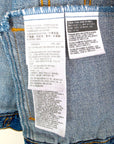 Veste en jean à inscriptions - 𝐌𝐚𝐫𝐢𝐧𝐚𝟒𝟒𝐟𝐚𝐦𝐢𝐥𝐲