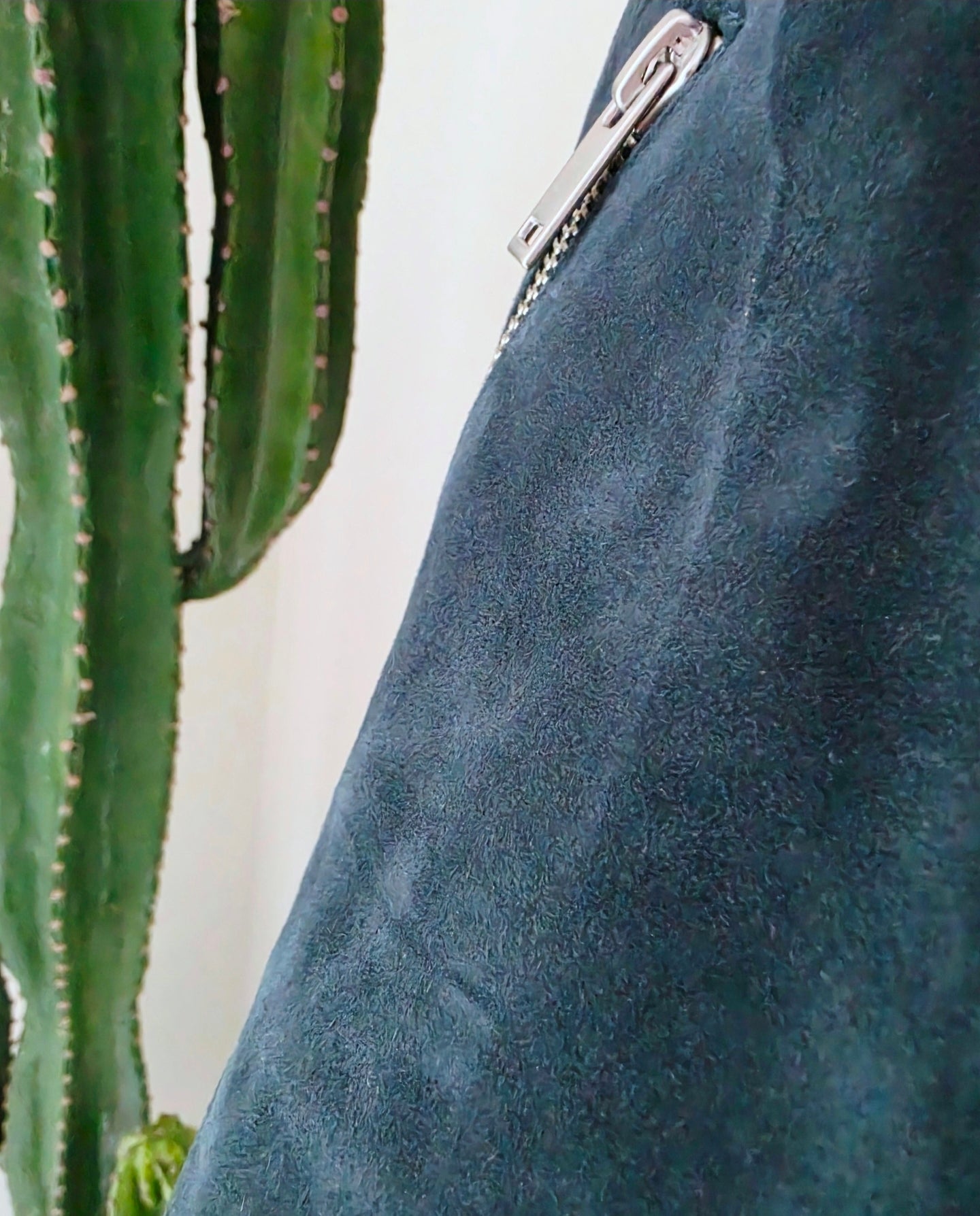 Perfecto 100% cuir bleu pétrole - 𝐌𝐚𝐫𝐢𝐧𝐚𝟒𝟒𝐟𝐚𝐦𝐢𝐥𝐲
