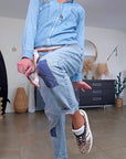 Baskets VL court bold léopard