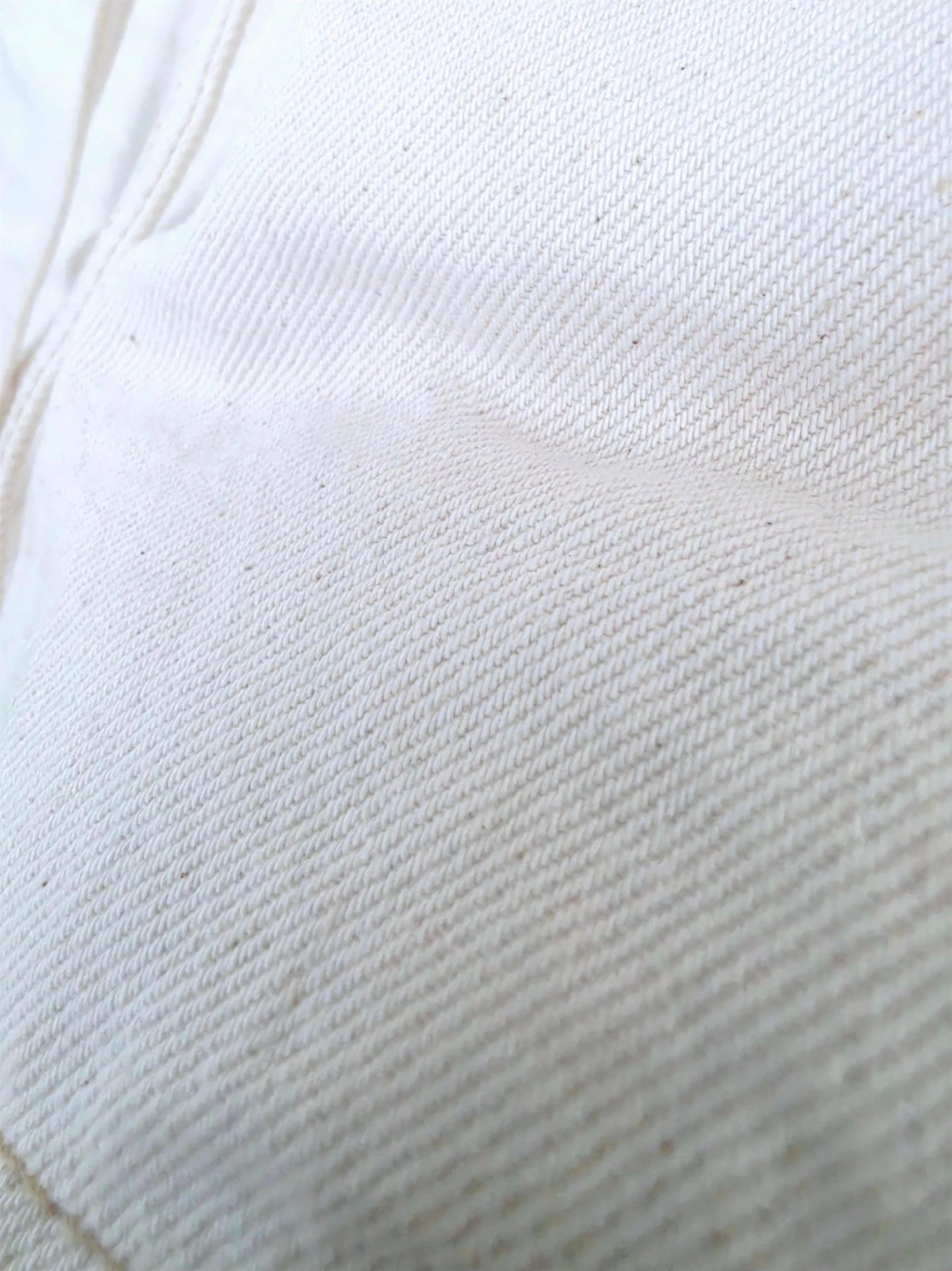 Short écru en jean