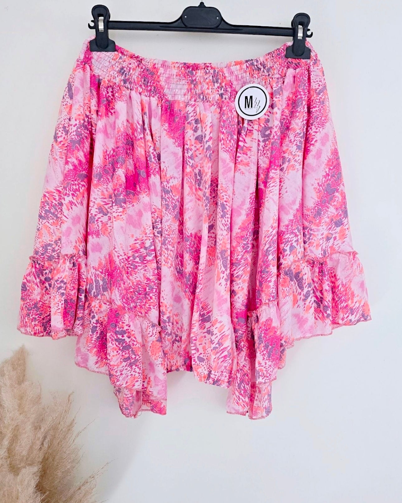 Ensemble rose fuchsia haut + short