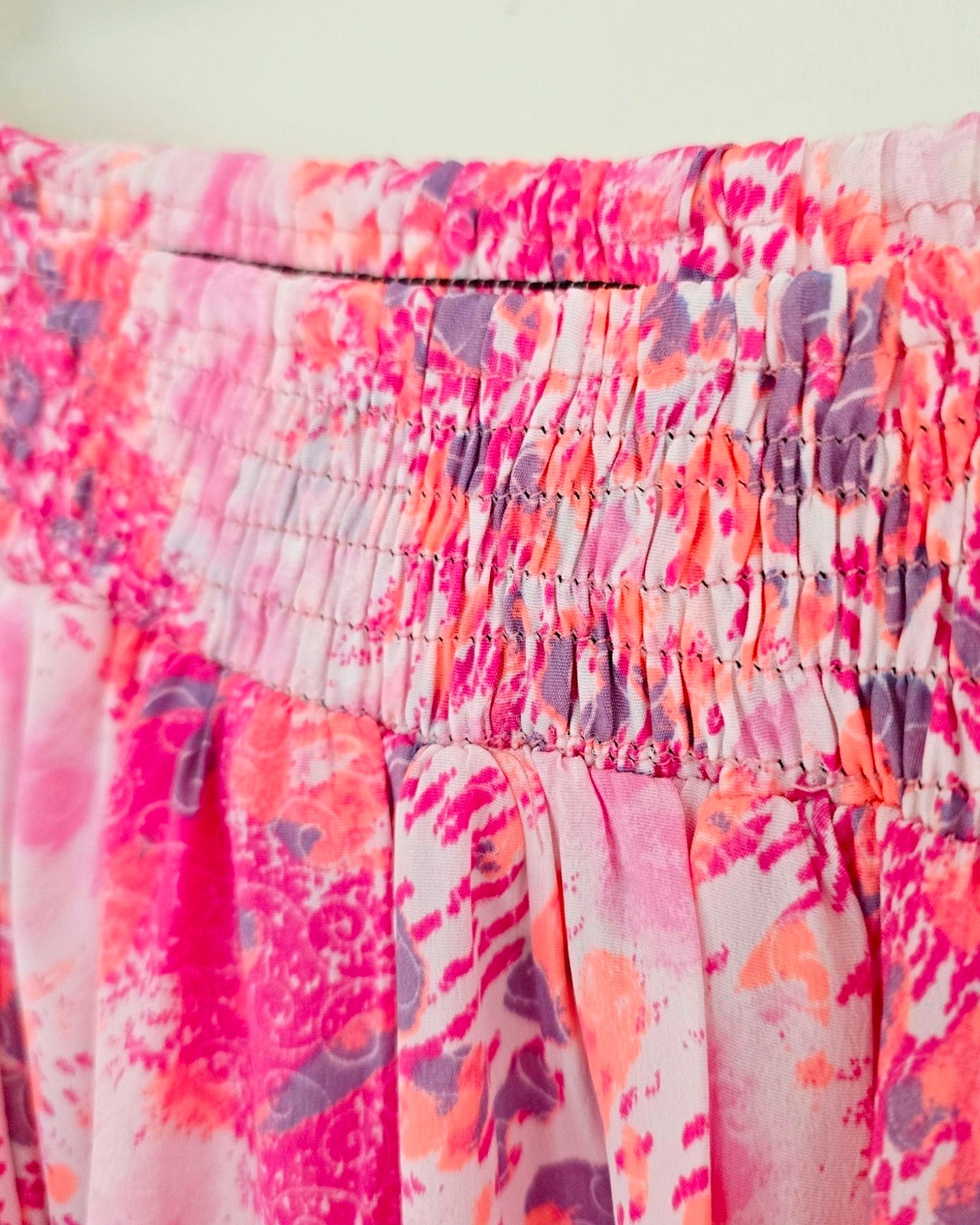 Ensemble rose fuchsia haut + short