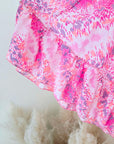 Ensemble rose fuchsia haut + short