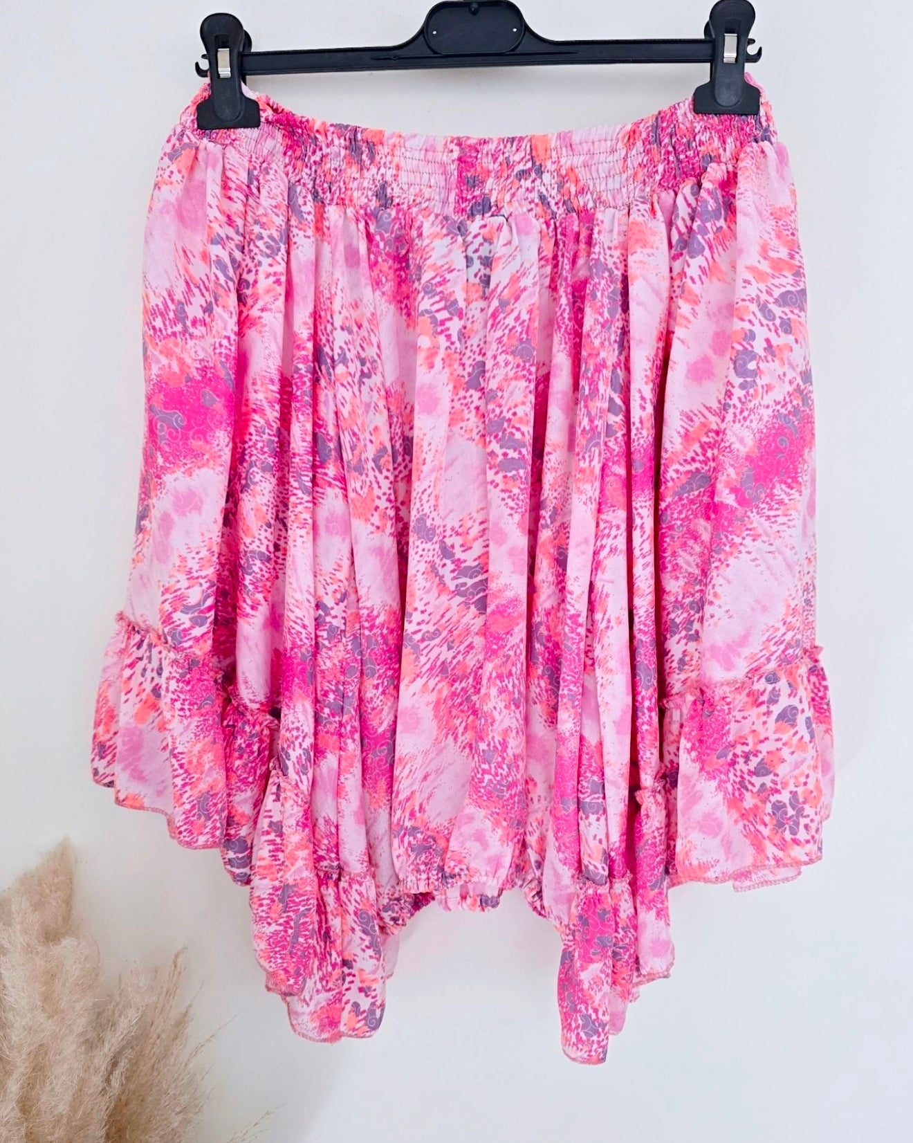 Ensemble rose fuchsia haut + short