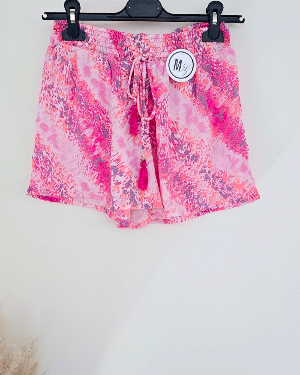 Ensemble rose fuchsia haut + short