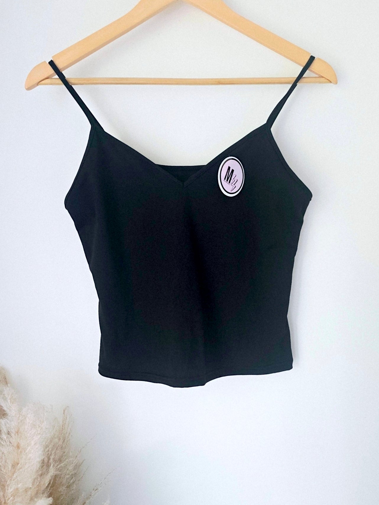 Débardeur noir en lycra