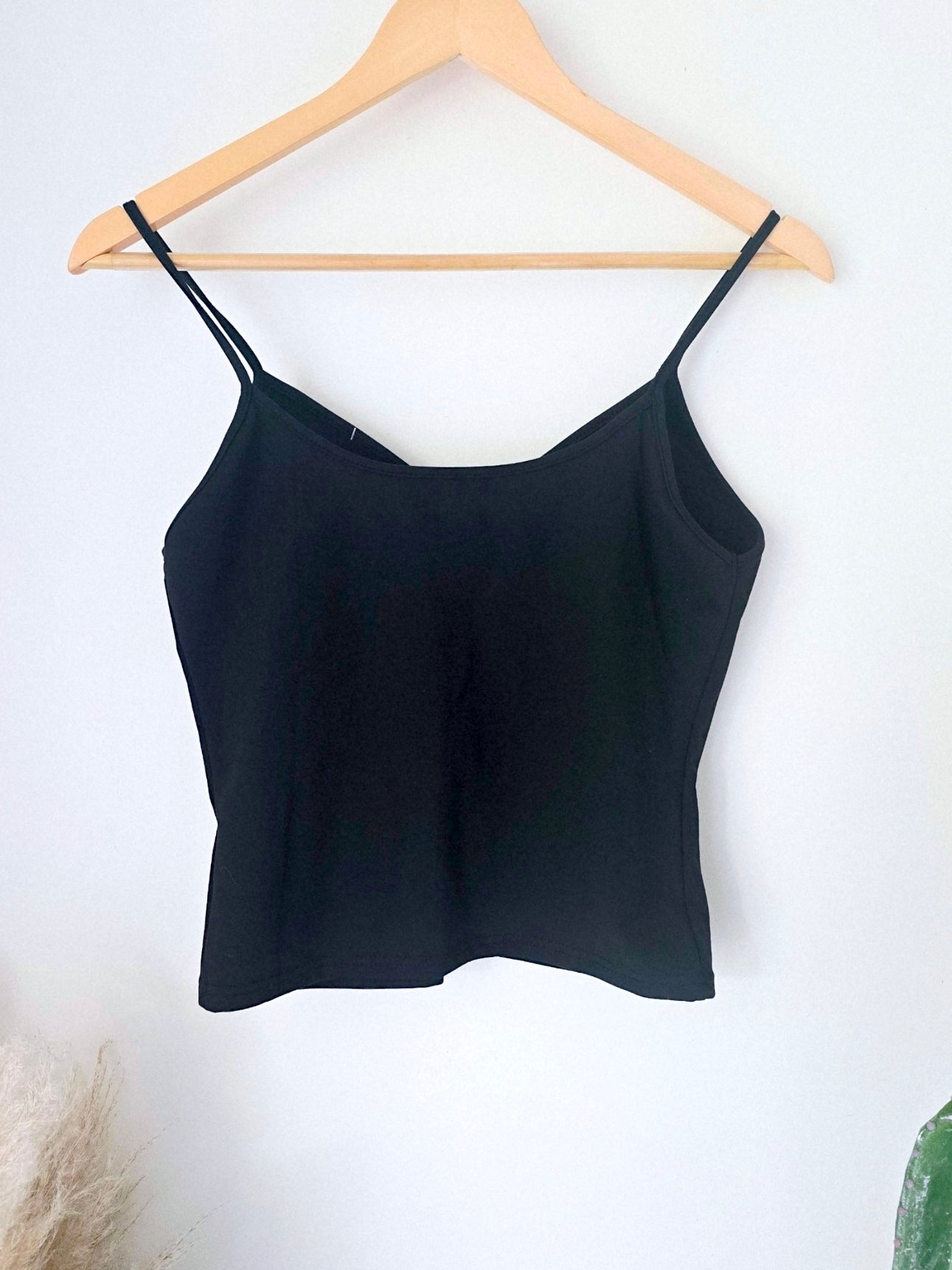 Débardeur noir en lycra