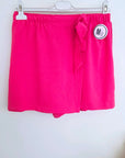 Jupe-short rose fuchsia
