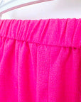 Jupe-short rose fuchsia