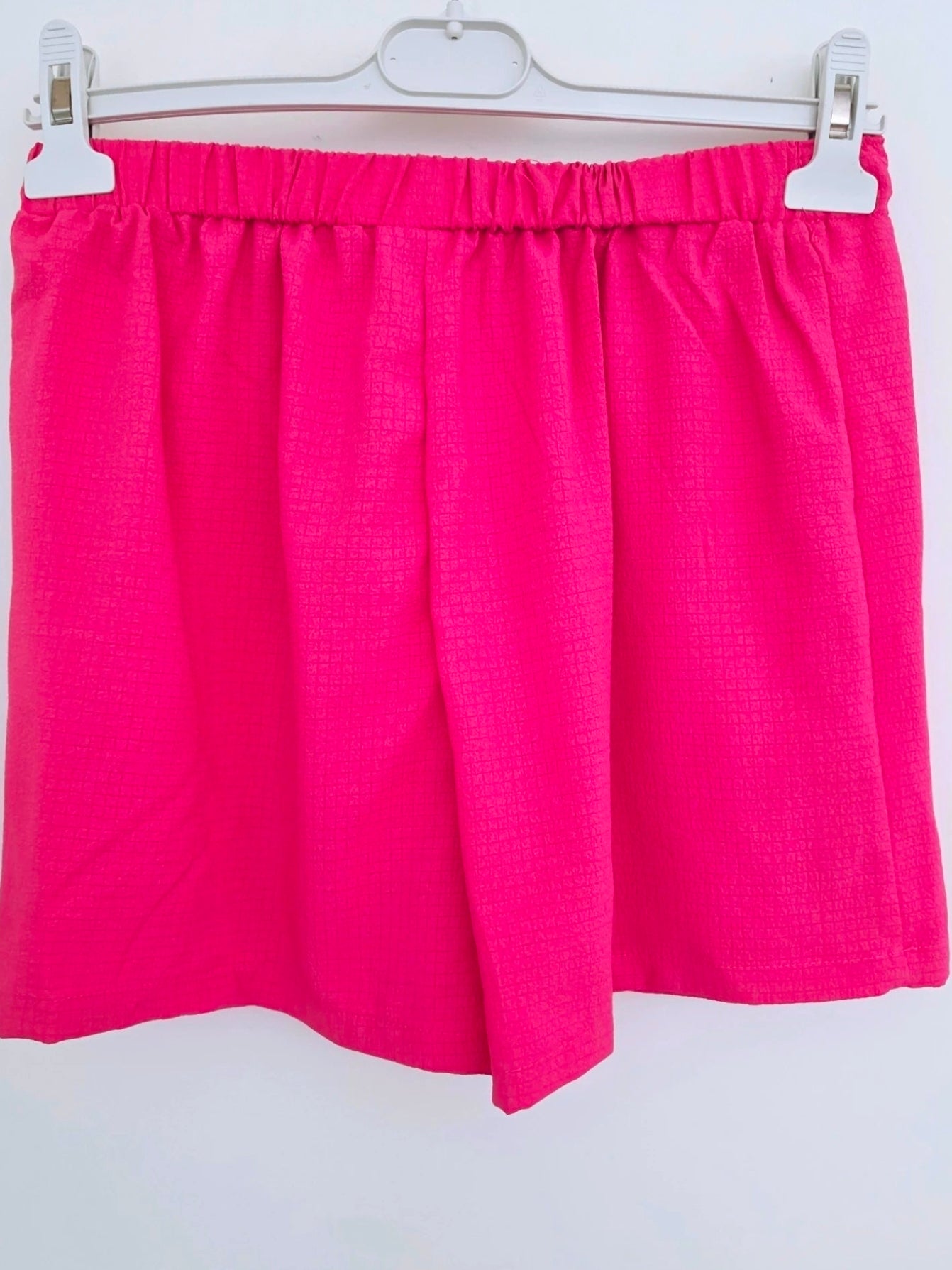 Jupe-short rose fuchsia