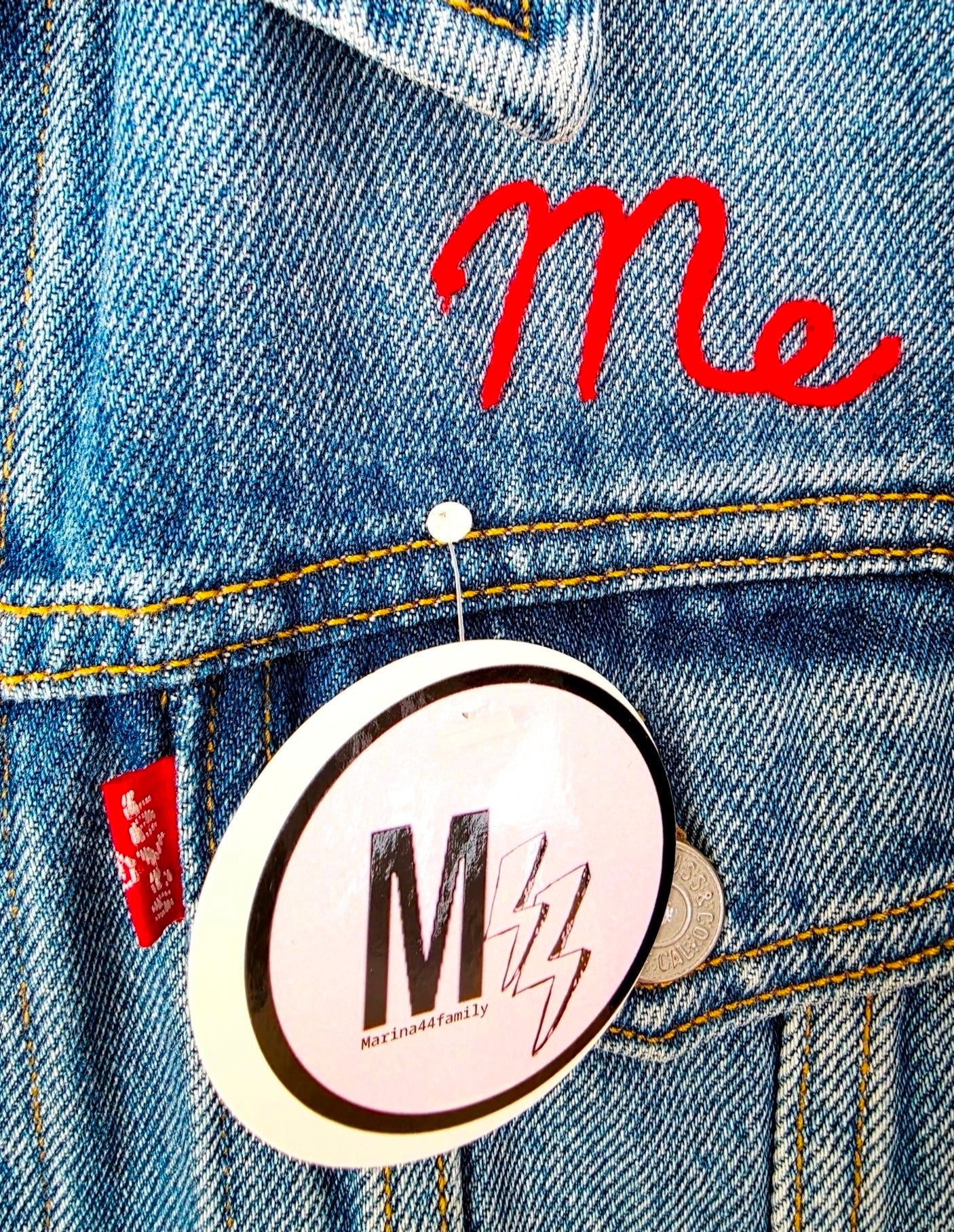 Veste en jean bleue Levi's