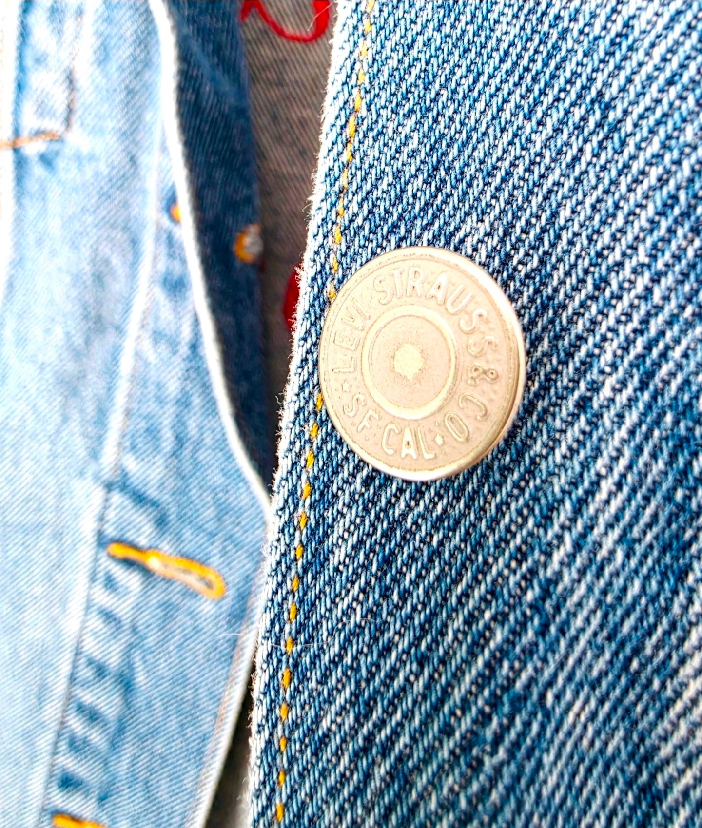 Veste en jean bleue Levi's