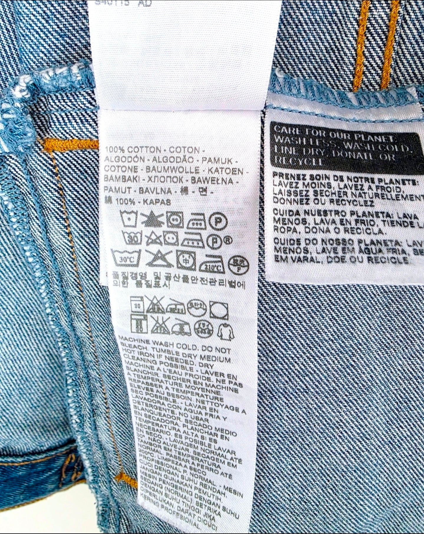 Veste en jean bleue Levi's