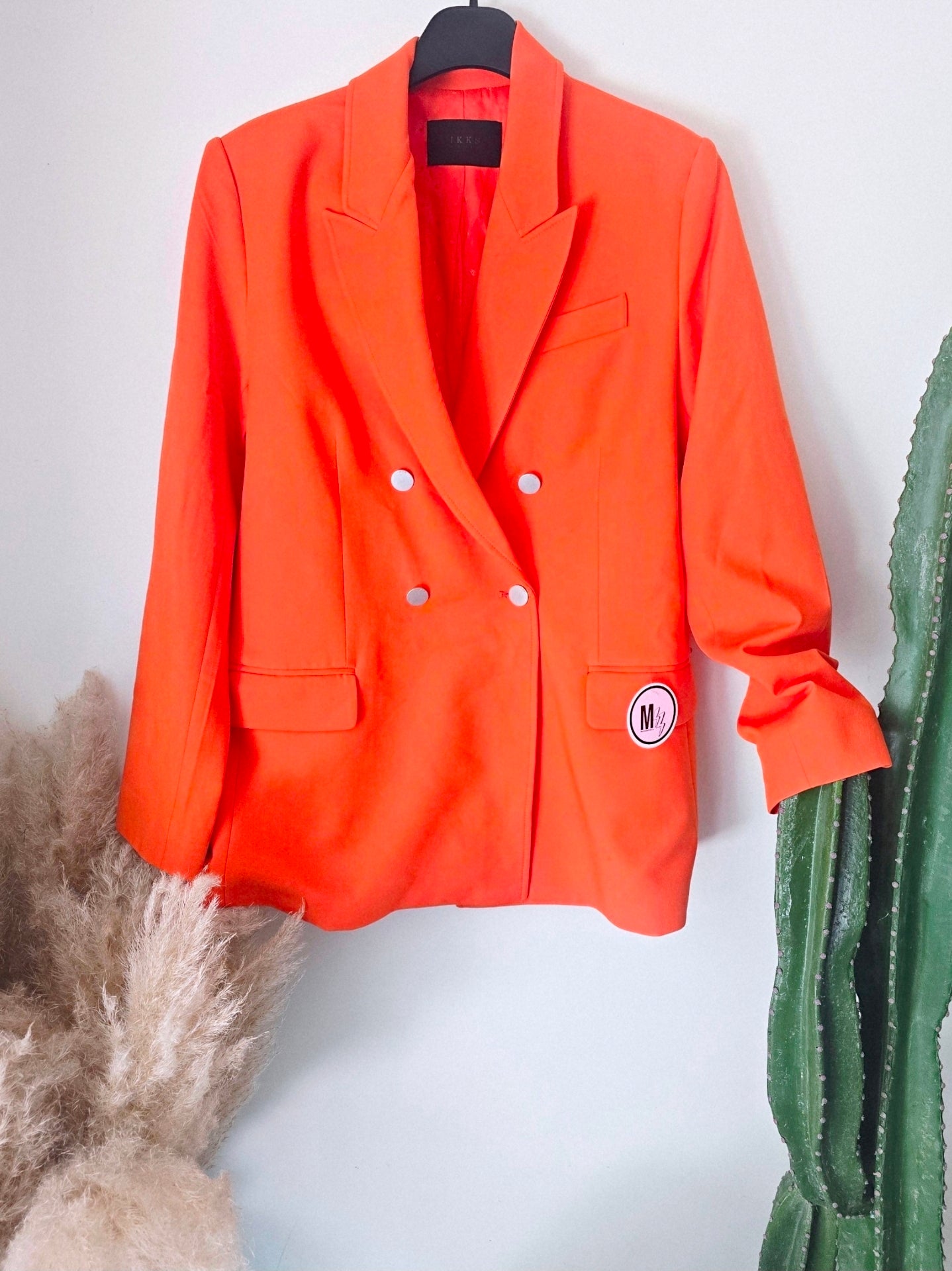Veste orange sanguine