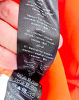 Veste orange sanguine