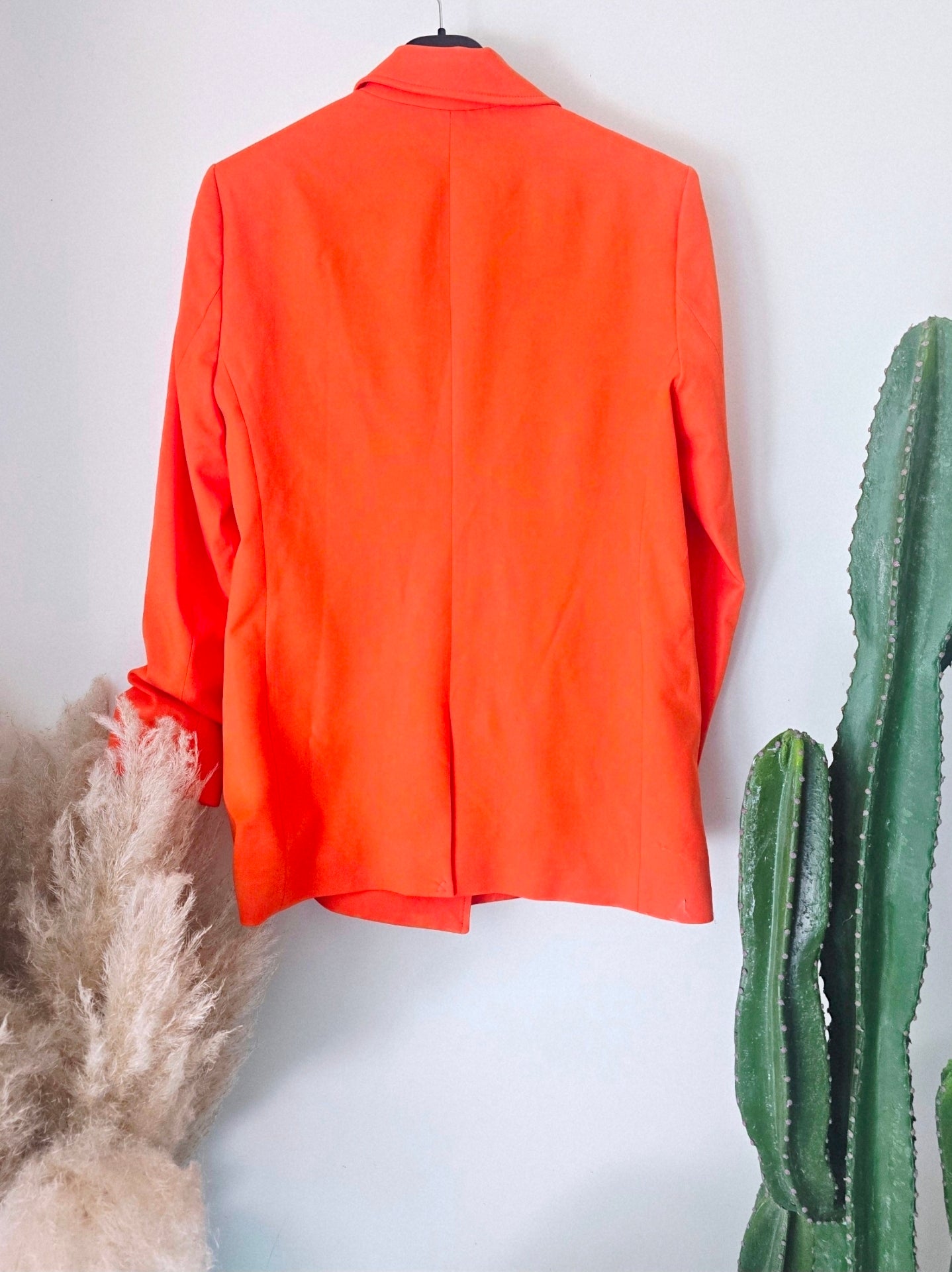 Veste orange sanguine