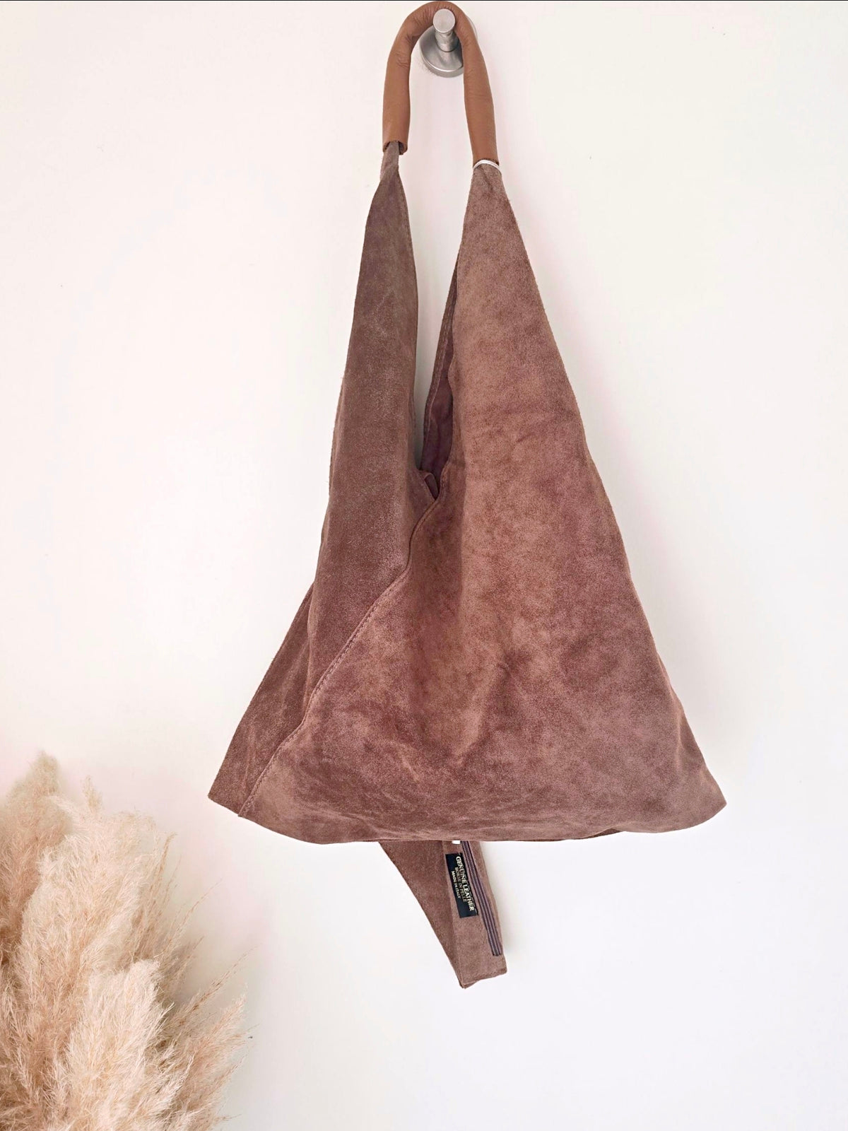 Sac cabas 100% cuir marron taupe - 𝐌𝐚𝐫𝐢𝐧𝐚𝟒𝟒𝐟𝐚𝐦𝐢𝐥𝐲