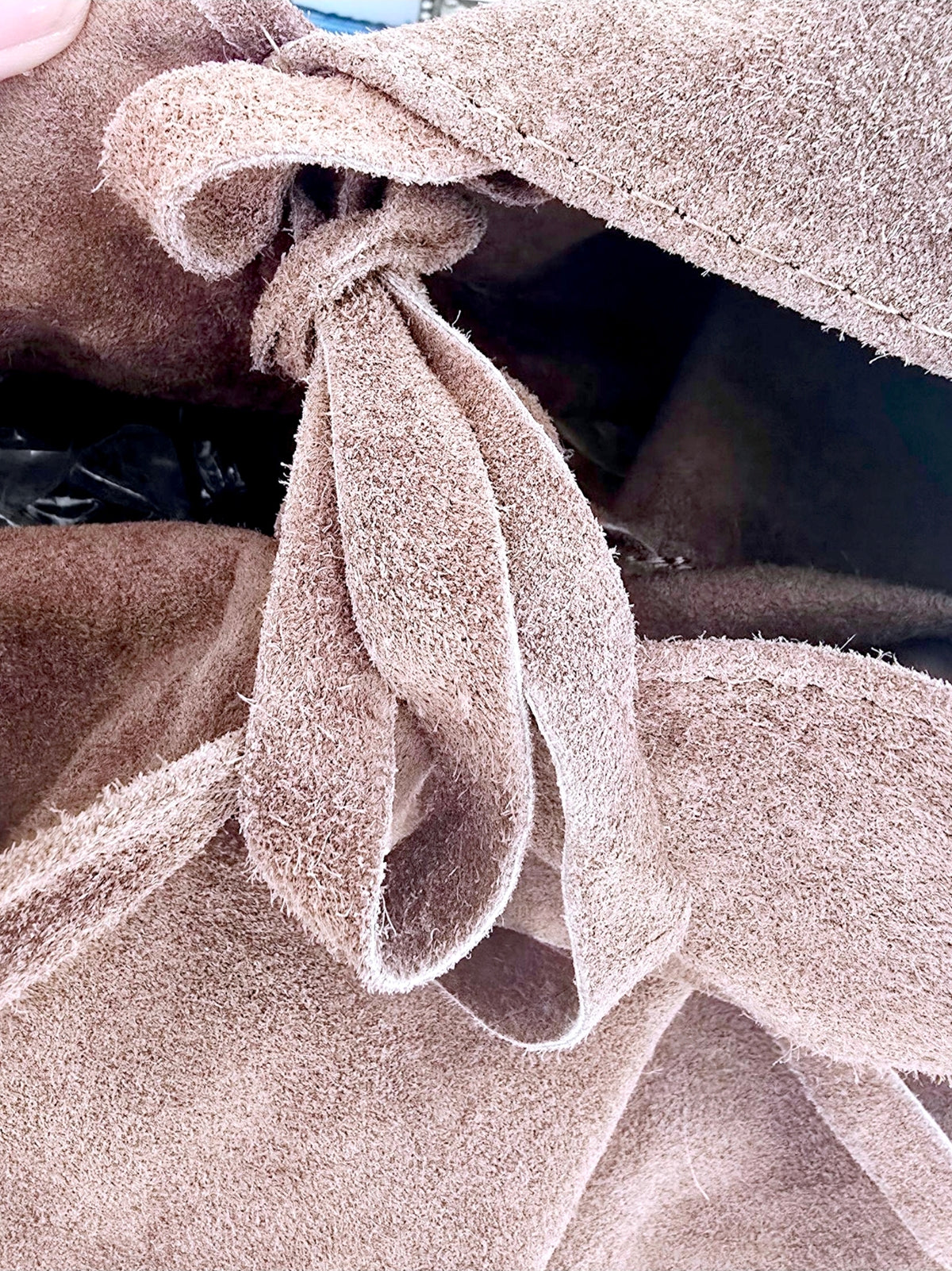 Sac cabas 100% cuir marron taupe - 𝐌𝐚𝐫𝐢𝐧𝐚𝟒𝟒𝐟𝐚𝐦𝐢𝐥𝐲