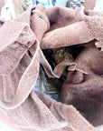 Sac cabas 100% cuir marron taupe - 𝐌𝐚𝐫𝐢𝐧𝐚𝟒𝟒𝐟𝐚𝐦𝐢𝐥𝐲