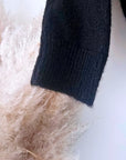 Cardigan noir à maille douce et chaude - 𝐌𝐚𝐫𝐢𝐧𝐚𝟒𝟒𝐟𝐚𝐦𝐢𝐥𝐲