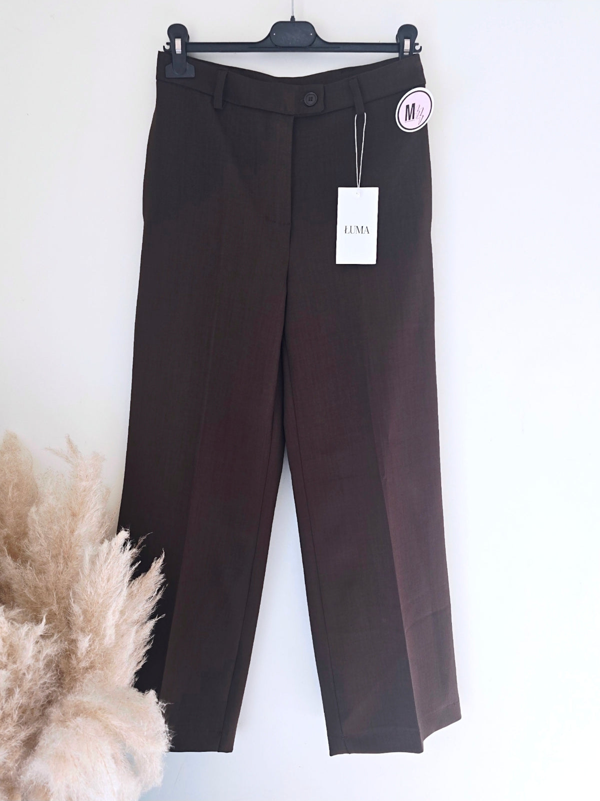 Pantalon palazzo marron - 𝐌𝐚𝐫𝐢𝐧𝐚𝟒𝟒𝐟𝐚𝐦𝐢𝐥𝐲