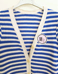 Robe marinière en maille