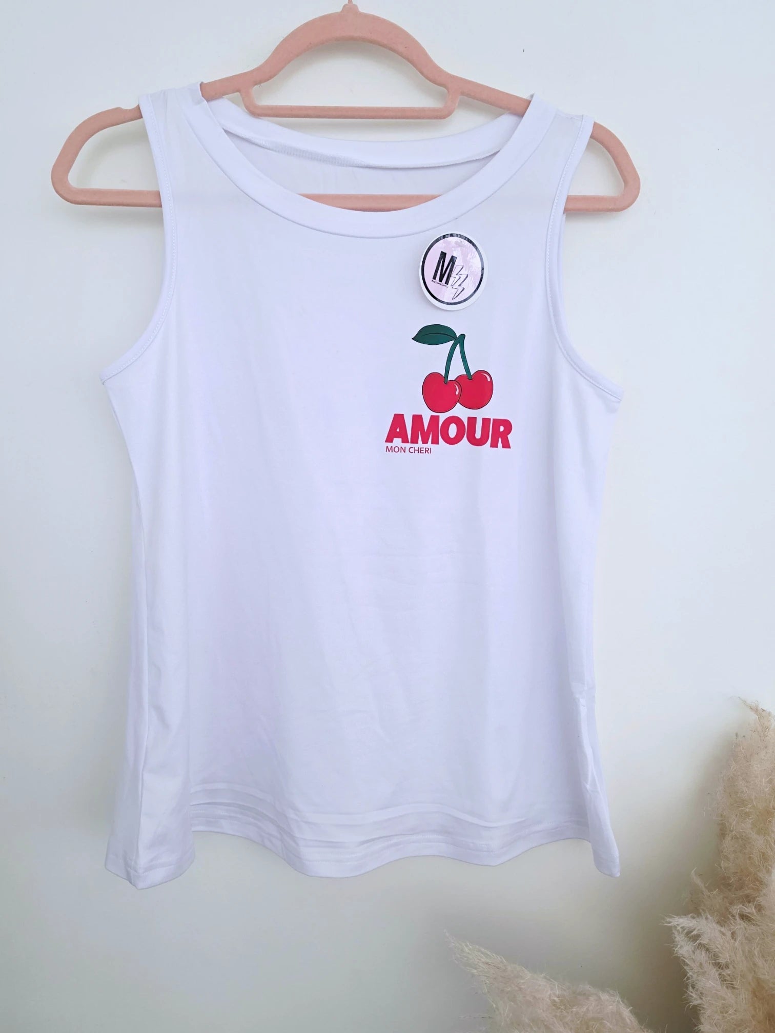 Ensemble débardeur + Jupe short rose fuchsia