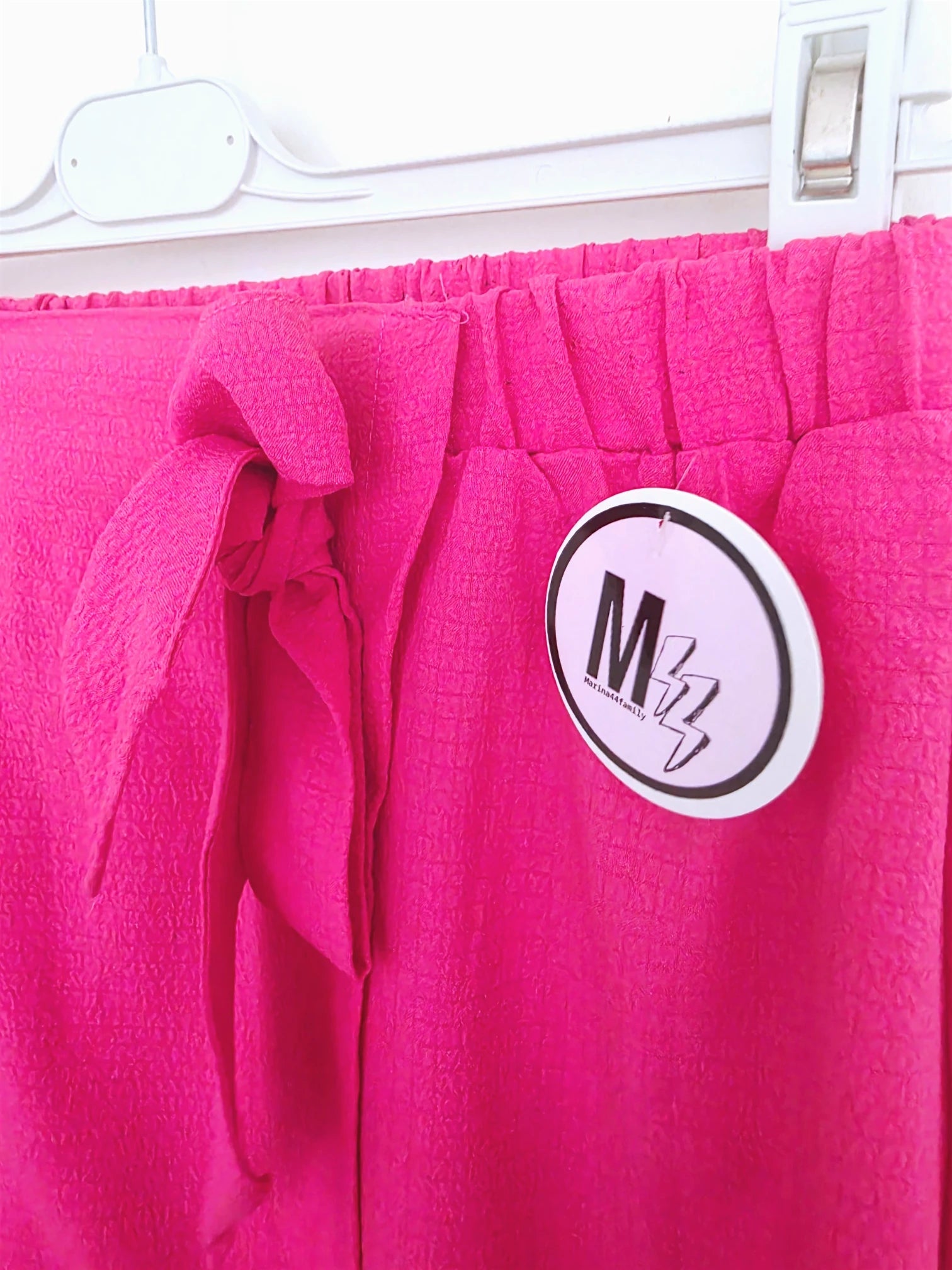 Ensemble débardeur + Jupe short rose fuchsia