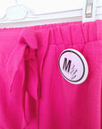 Ensemble débardeur + Jupe short rose fuchsia