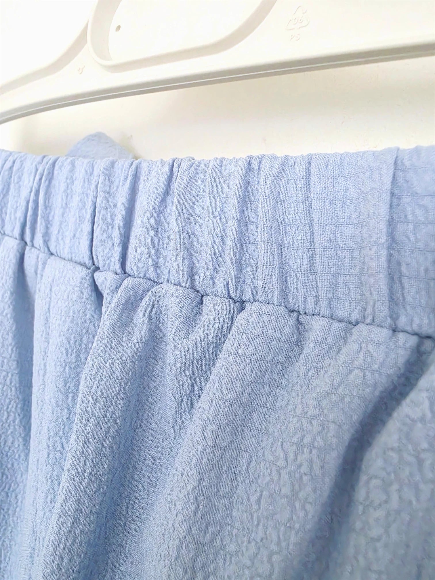 Jupe-short bleu ciel