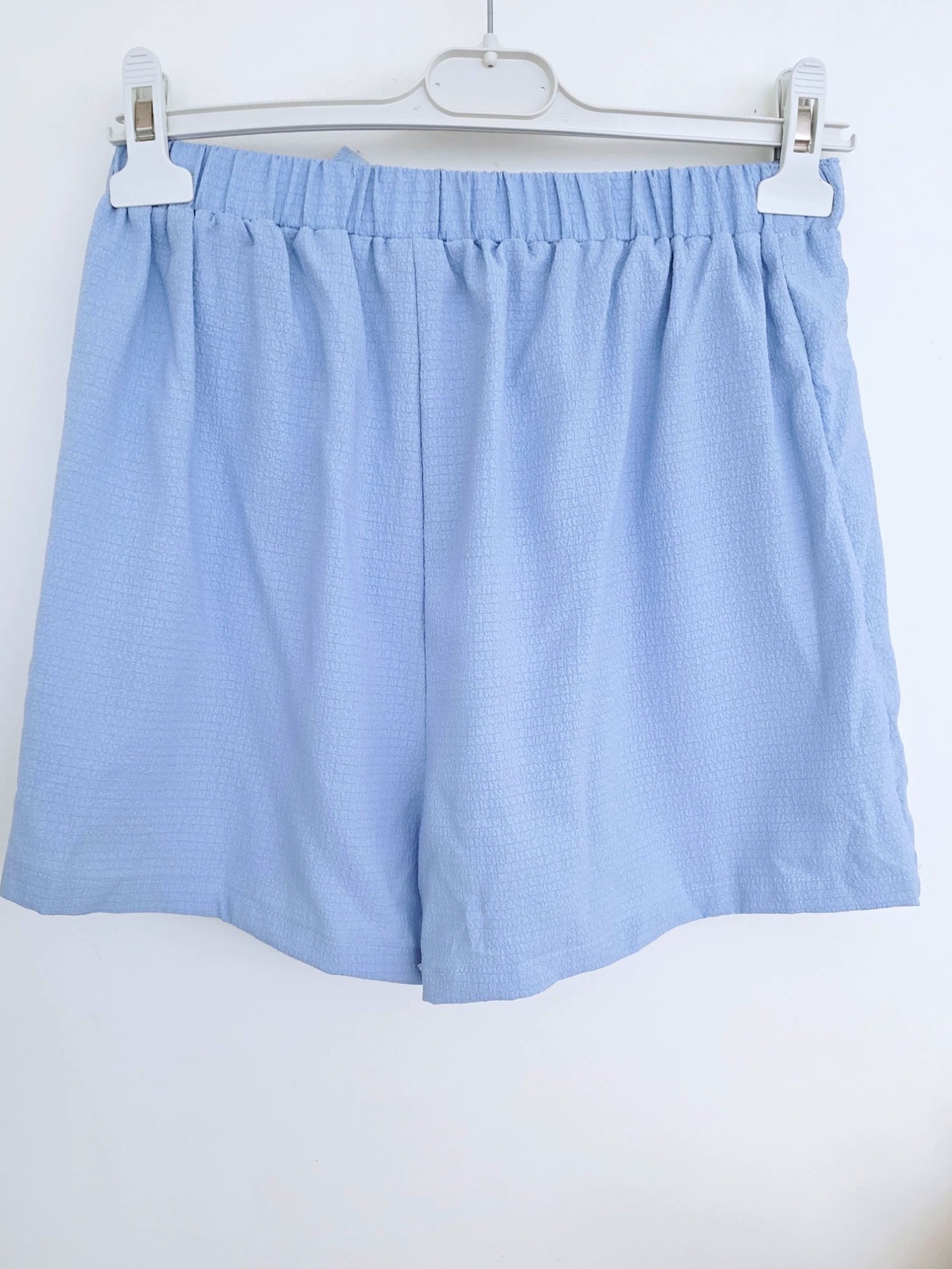 Jupe-short bleu ciel