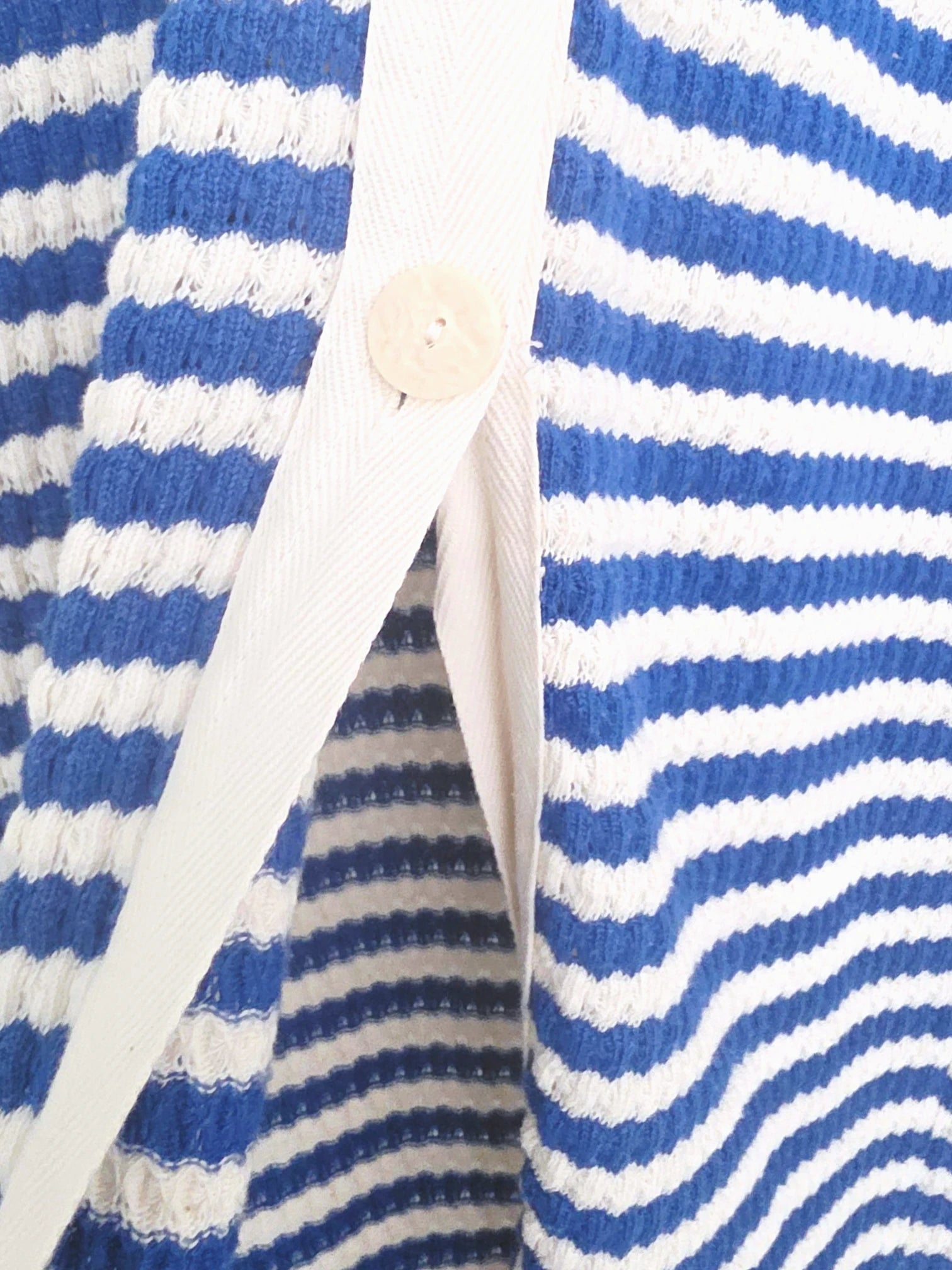 Robe marinière en maille