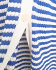 Robe marinière en maille