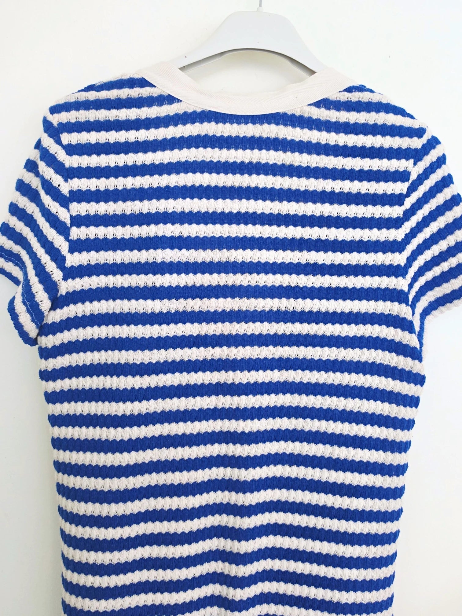 Robe marinière en maille