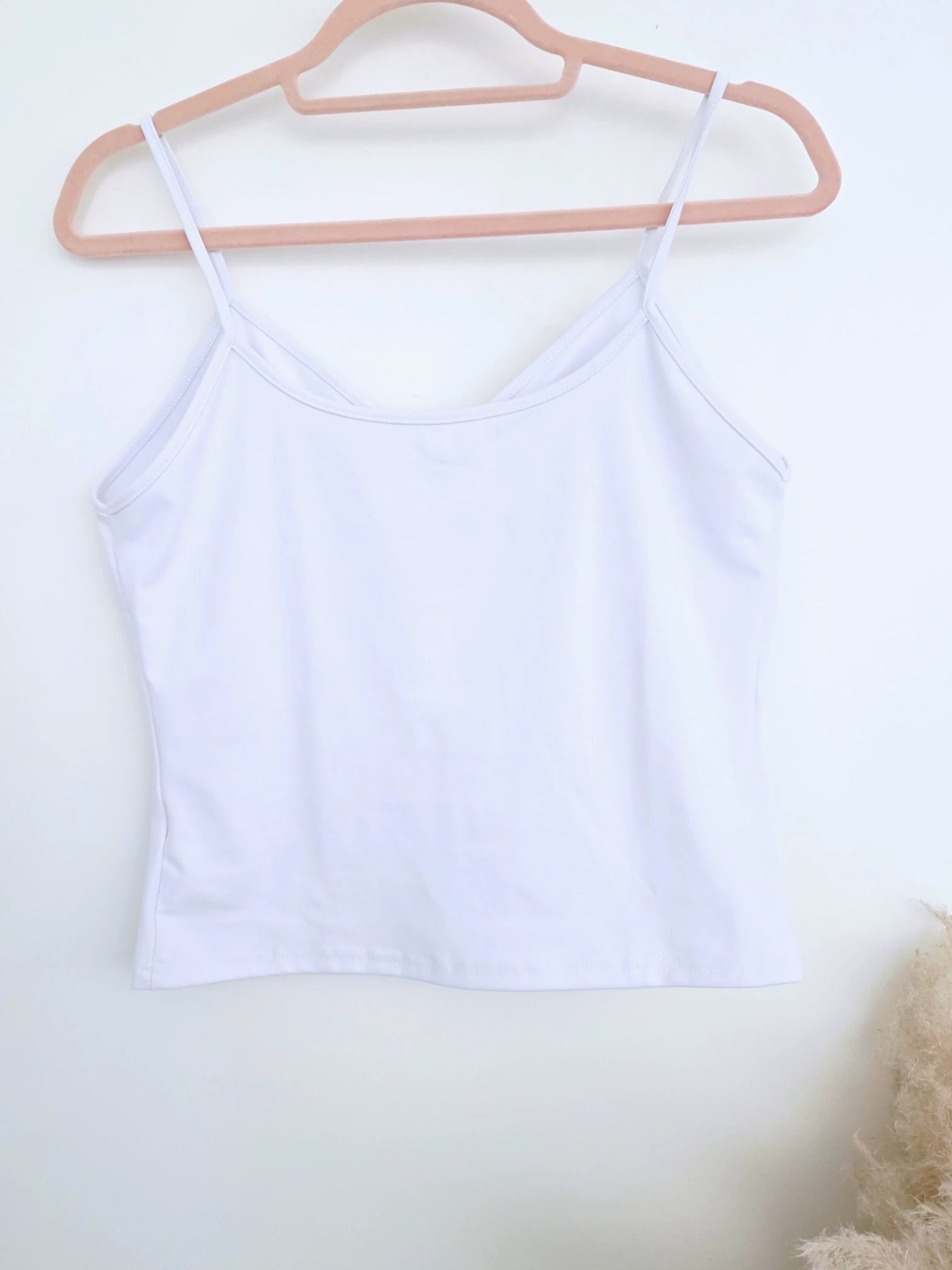 Débardeur blanc en lycra