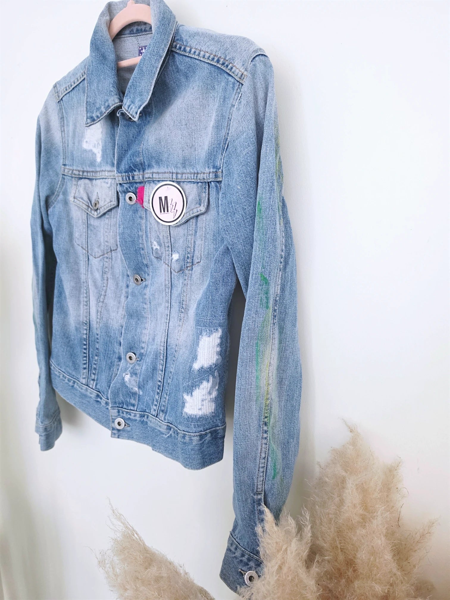 Veste cintrée création en jean