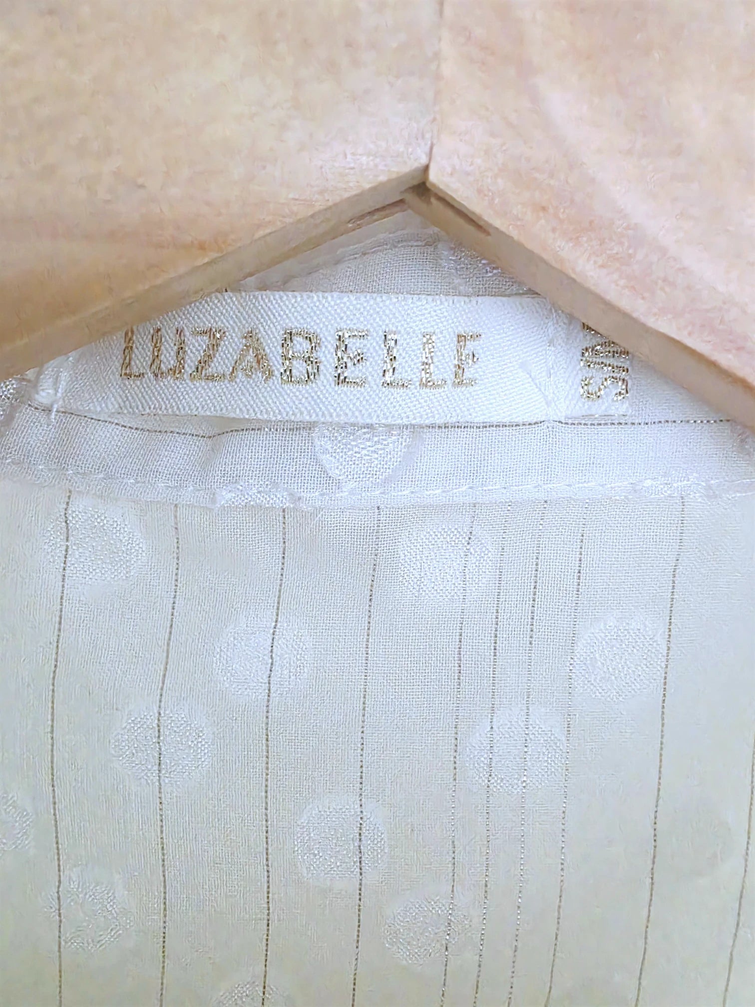 Chemise écrue en voile