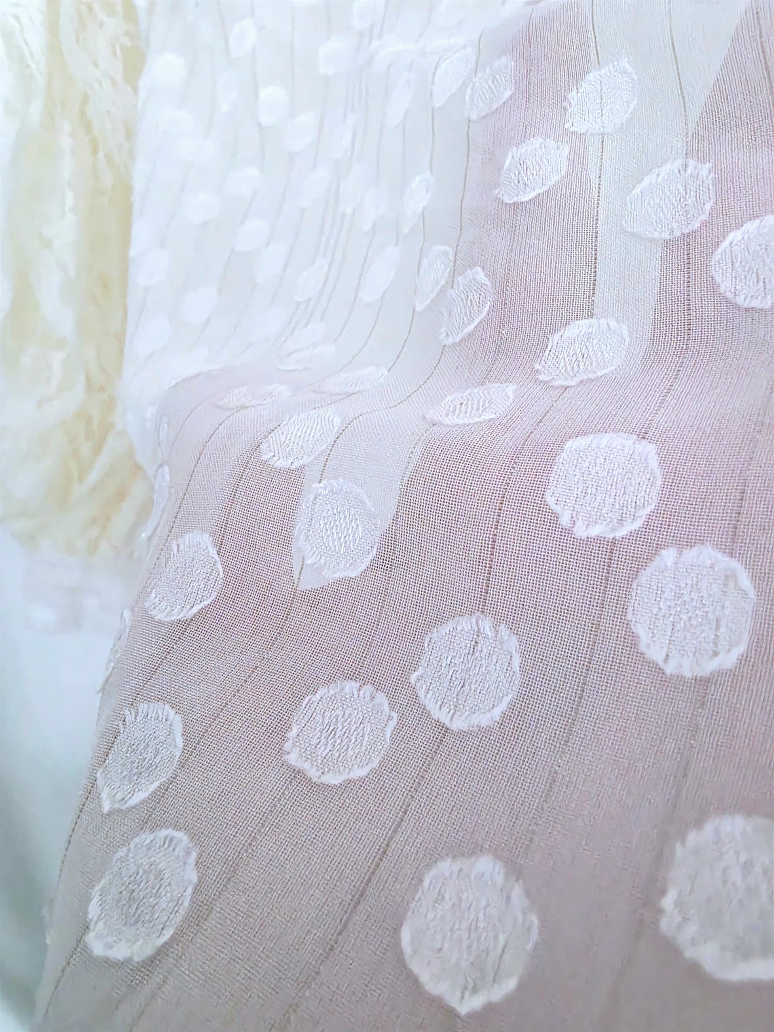 Chemise écrue en voile