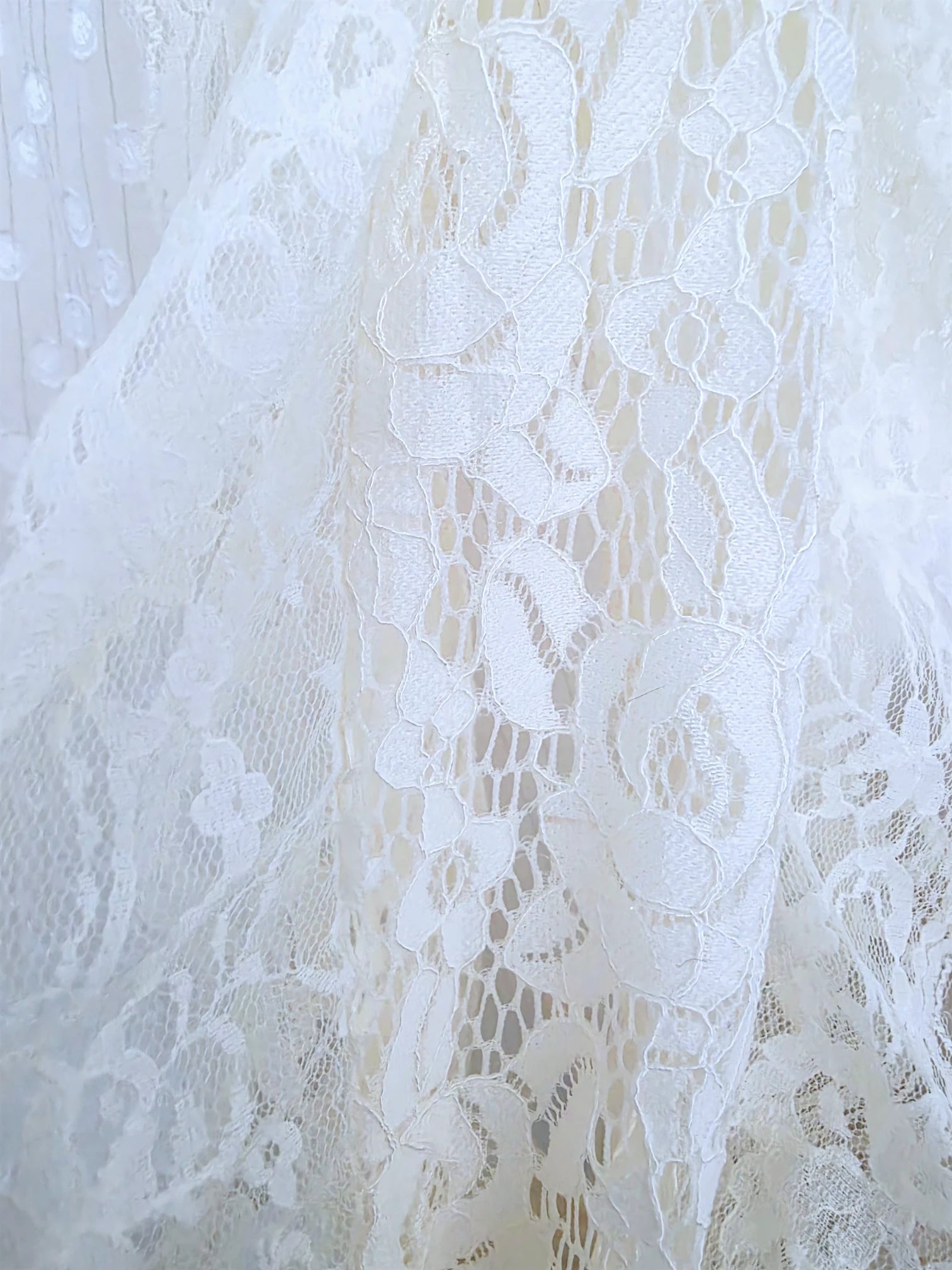 Chemise écrue en voile