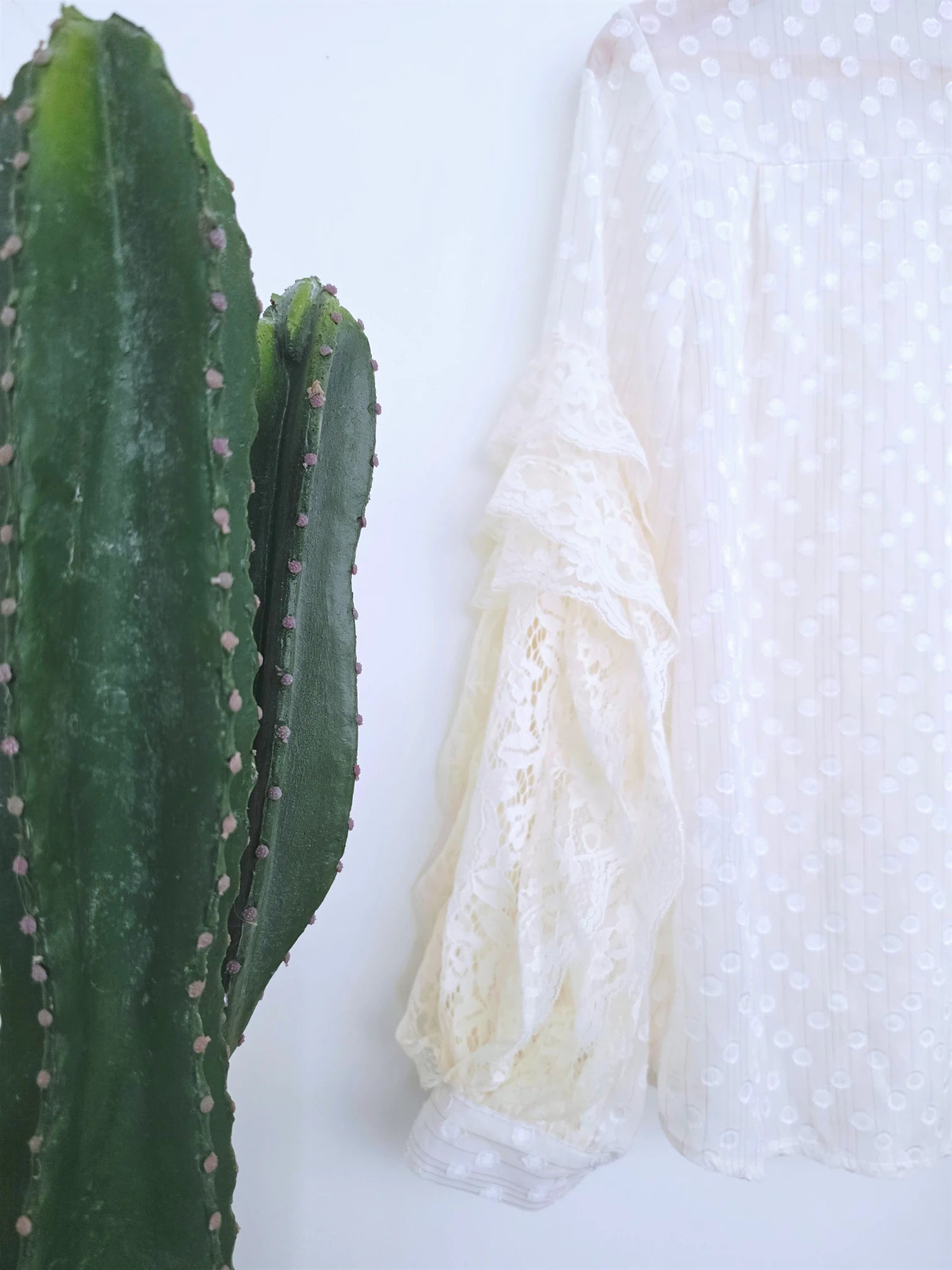 Chemise écrue en voile