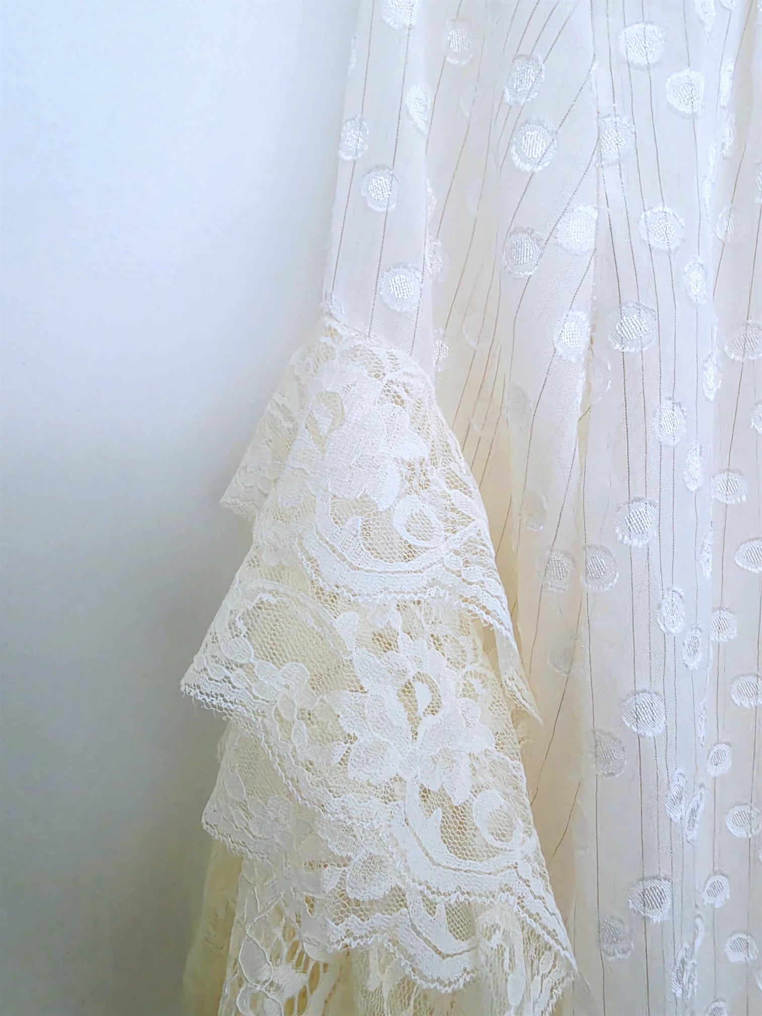 Chemise écrue en voile