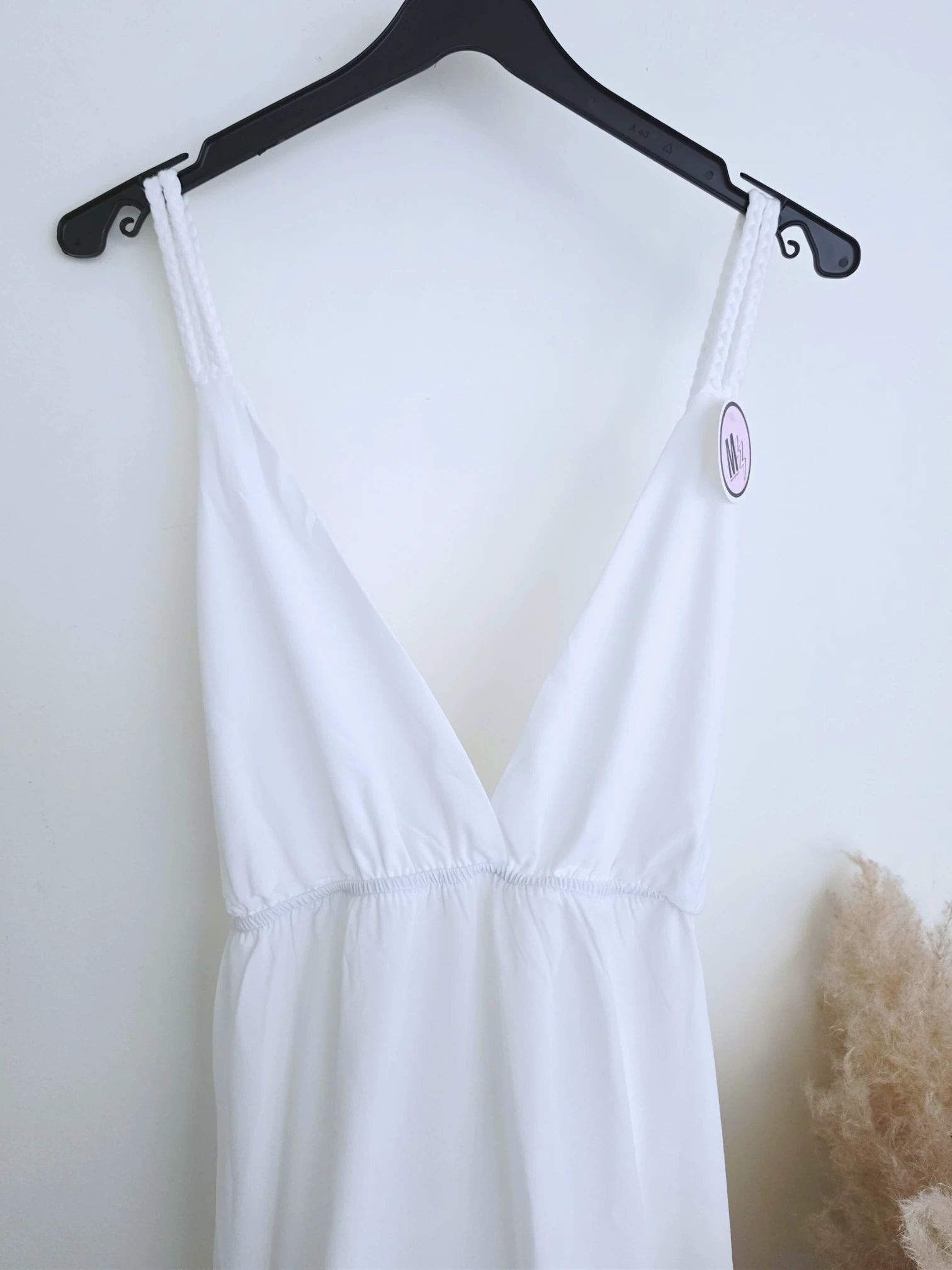 Robe longue blanche