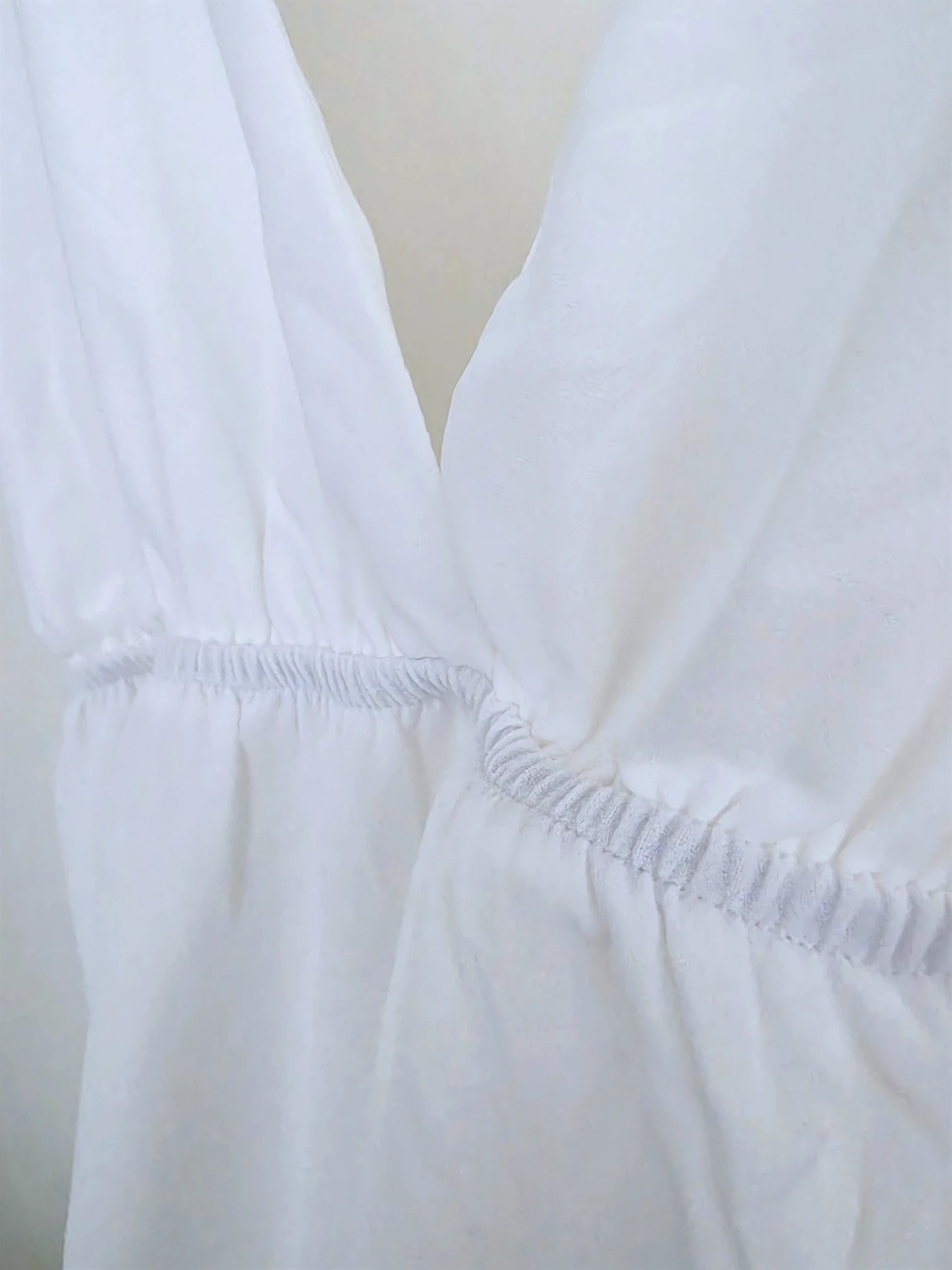 Robe longue blanche